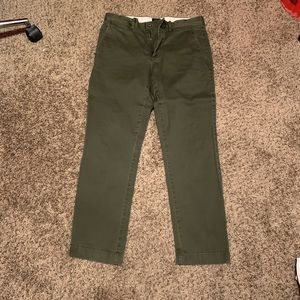 J Crew 770 Stretch 31x30 Olive Green